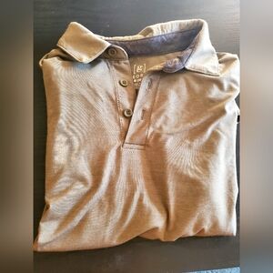 Mens George collard short sleeve half button dress shirt